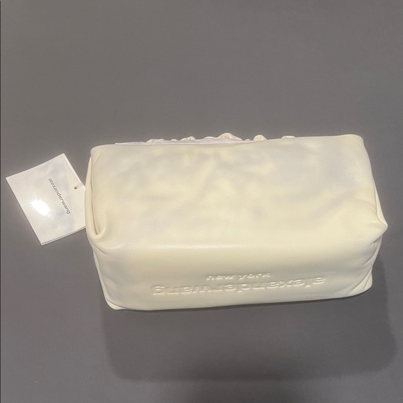 NWT Alexander Wang Ivory Bath & Body Pouch